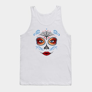 Sugar Skull - Dia de los Muertos Tank Top